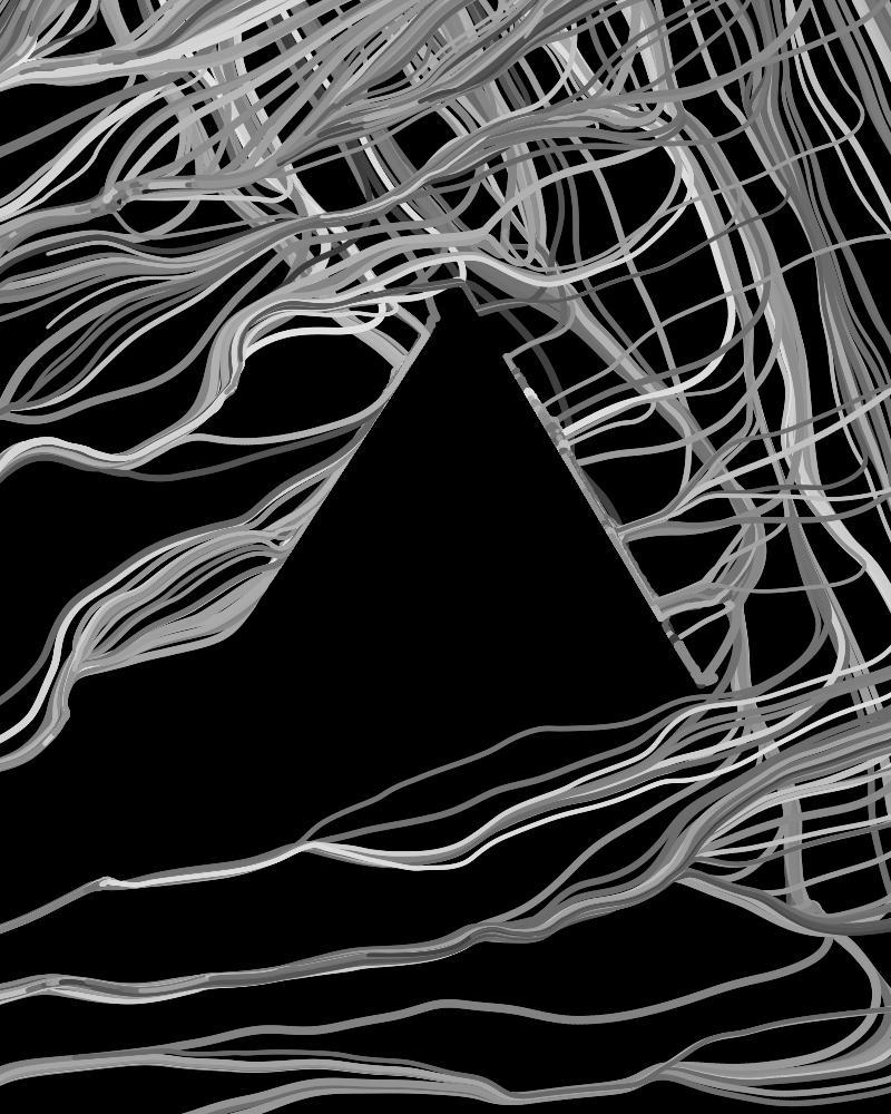 image generated with the pain flow generative program