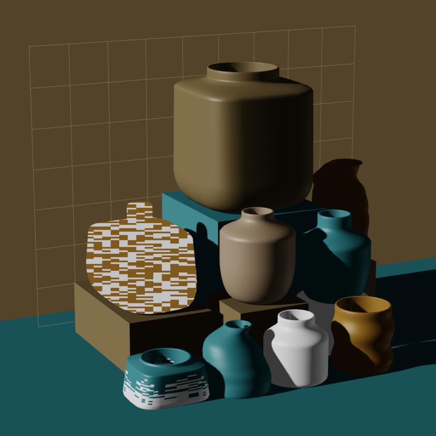 Preview of NFT token Parametric Pottery #30