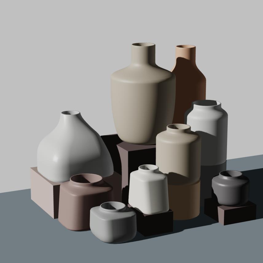 Preview of NFT token Parametric Pottery #130