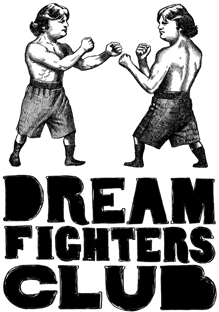 dream fighters club poster