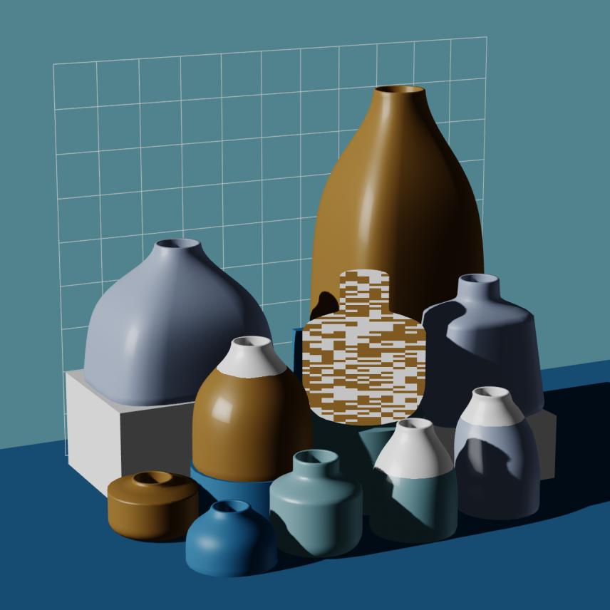 Preview of NFT token Parametric Pottery #13