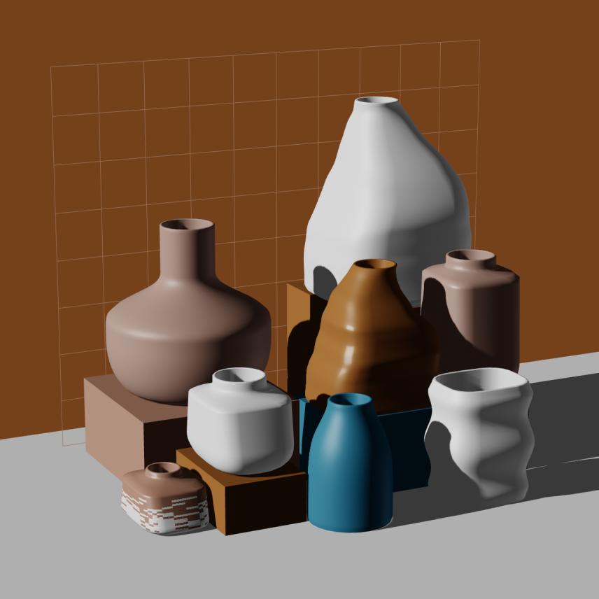 Preview of NFT token Parametric Pottery #50