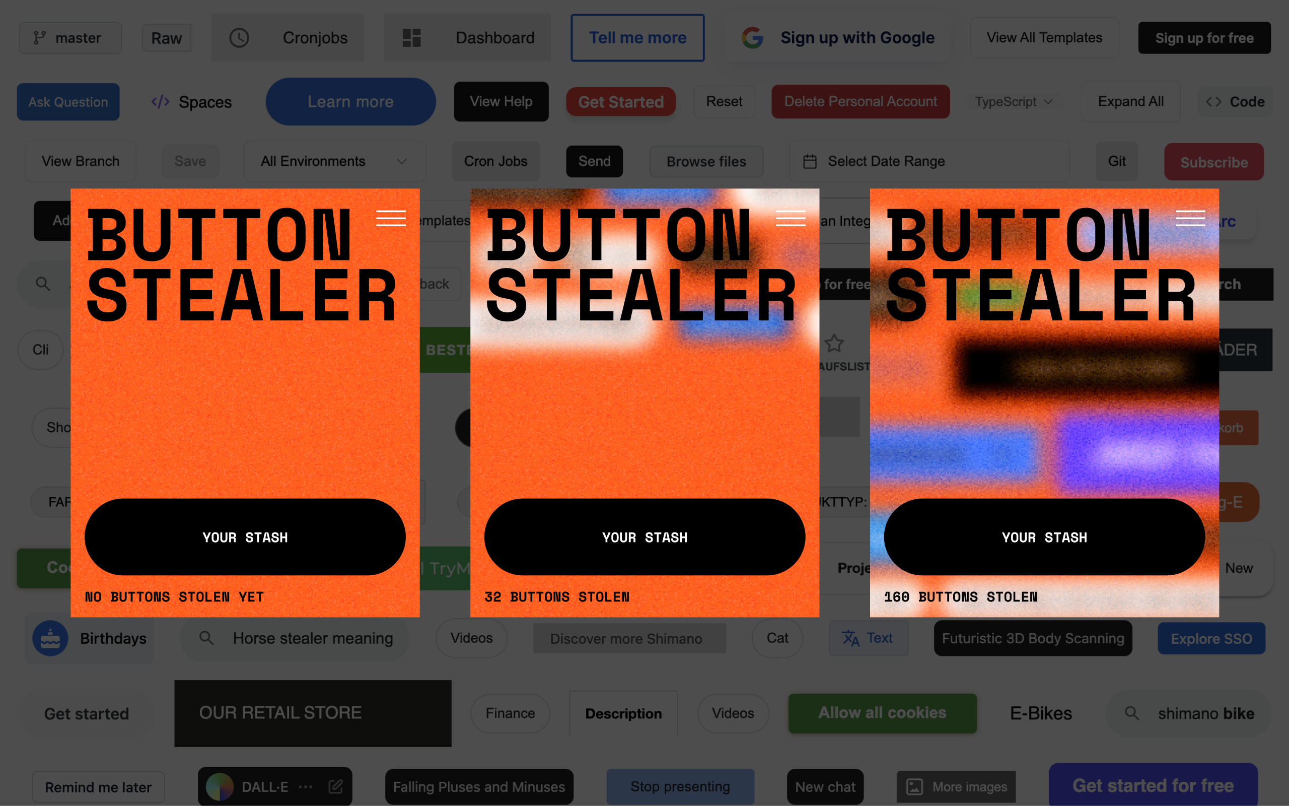 GitHub - Anatolyzenkov/button-stealer: A Chrome Extension That “steals ...