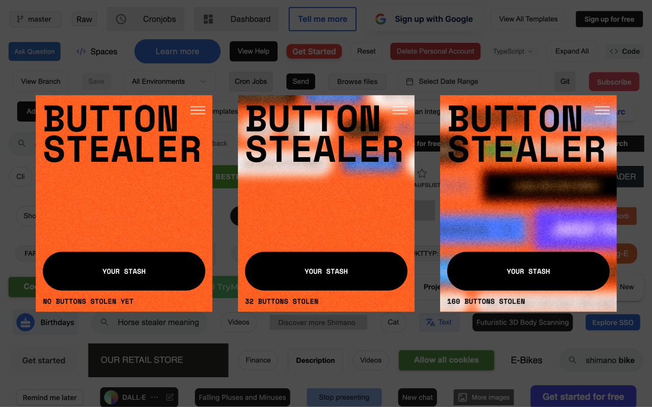 GitHub - anatolyzenkov/button-stealer: A Chrome extension that “steals ...