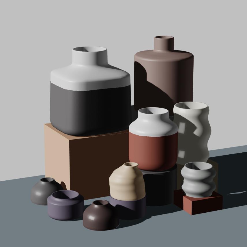 Preview of NFT token Parametric Pottery #174