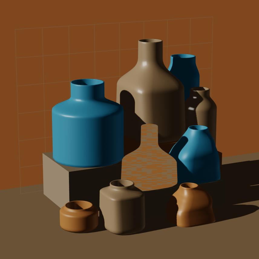 Preview of NFT token Parametric Pottery #139