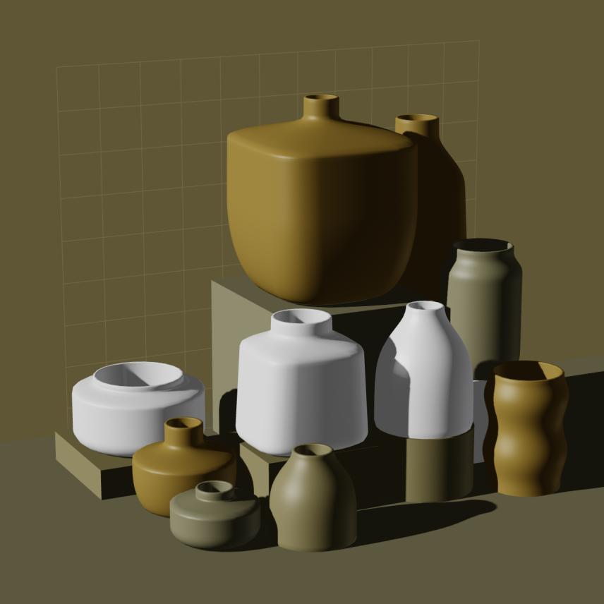 Preview of NFT token Parametric Pottery #4