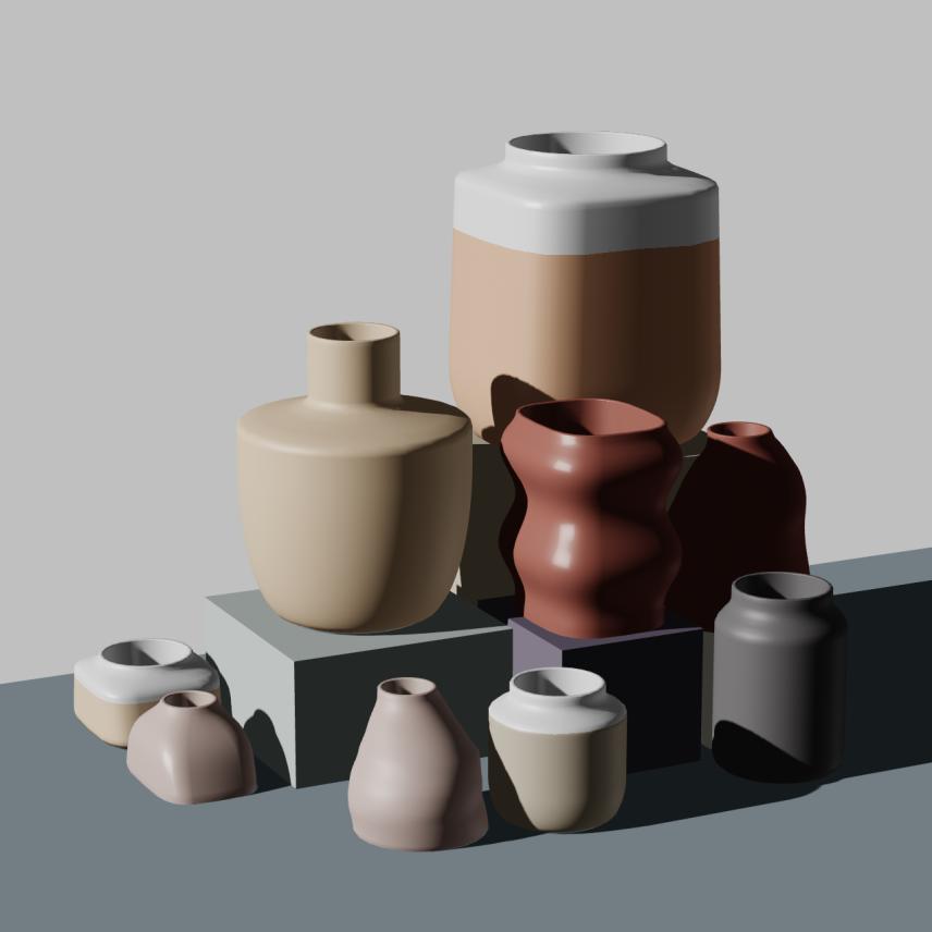 Preview of NFT token Parametric Pottery #167