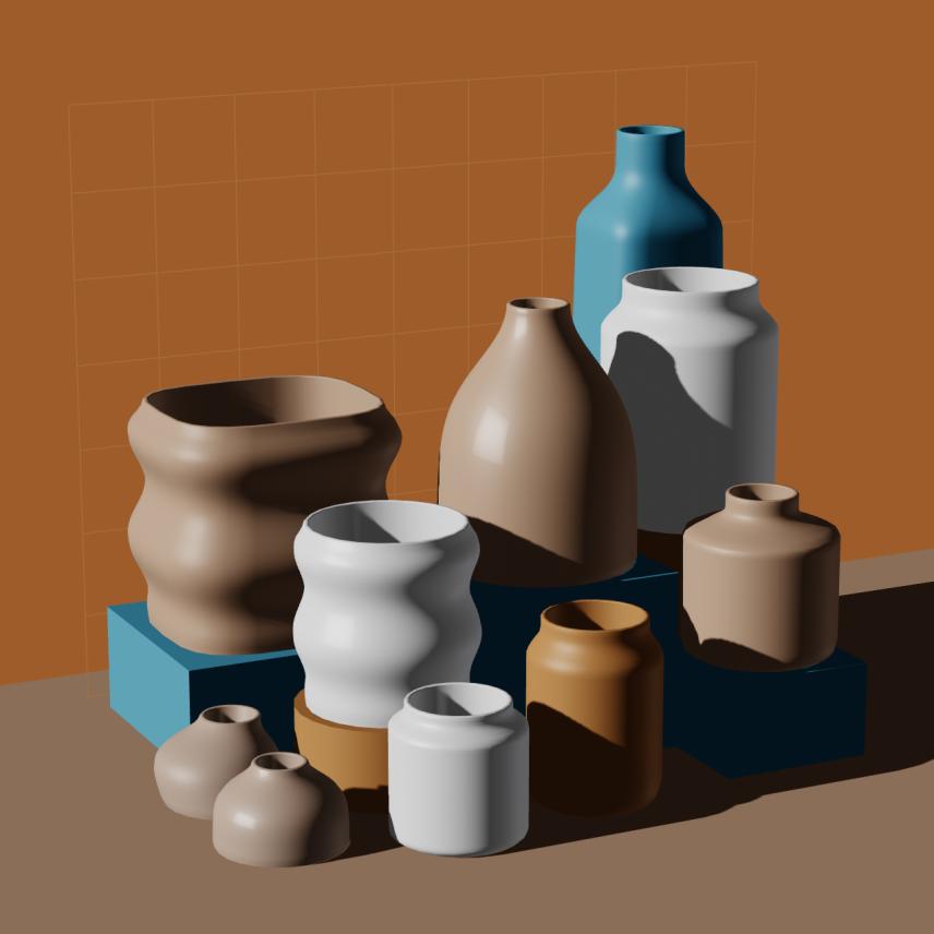 Preview of NFT token Parametric Pottery #41