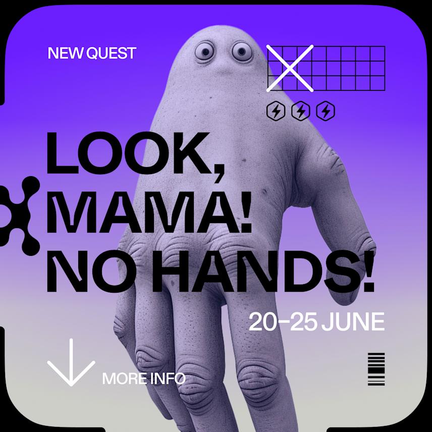 visual concept for a social media post for the game the oct featuring micrographics