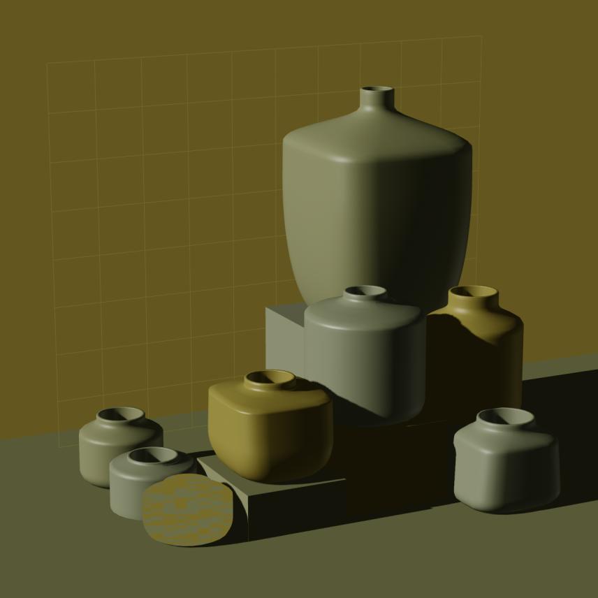 Preview of NFT token Parametric Pottery #55