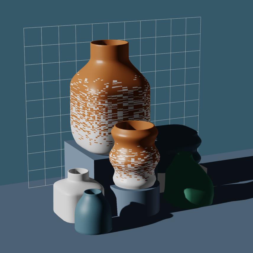 Preview of NFT token Parametric Pottery #67