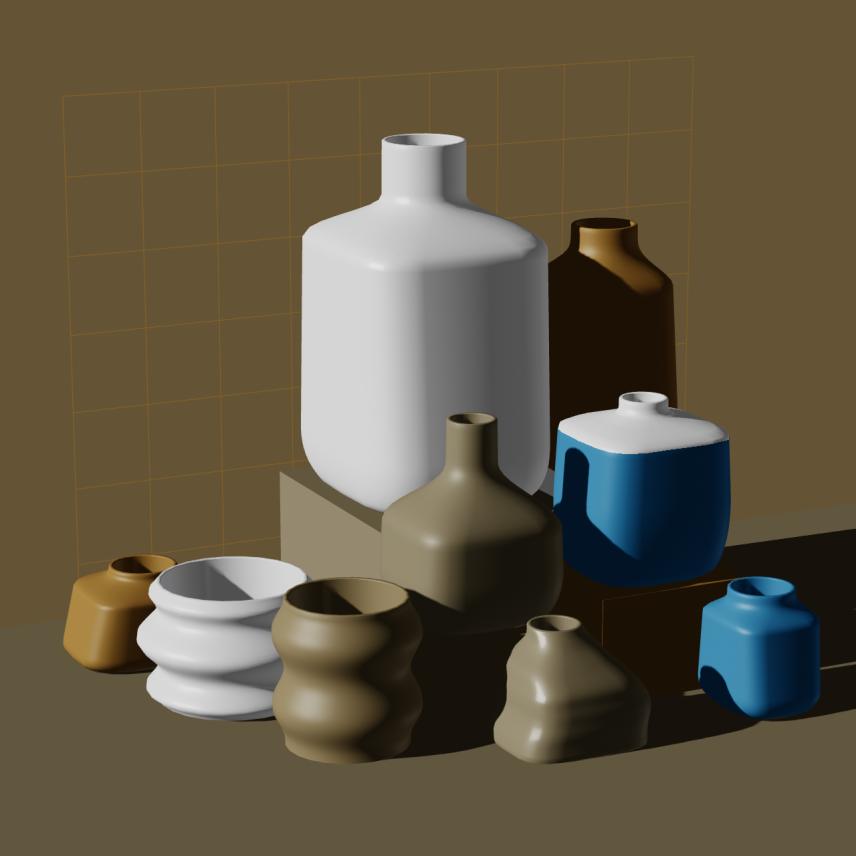 Preview of NFT token Parametric Pottery #52