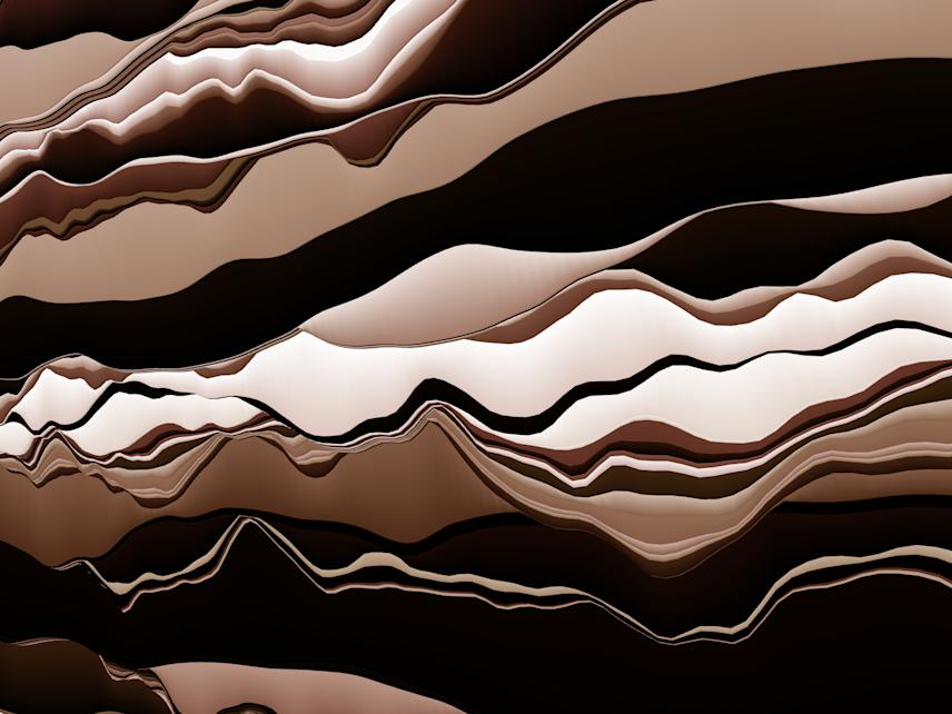 melted chocolate 3d interactive animation