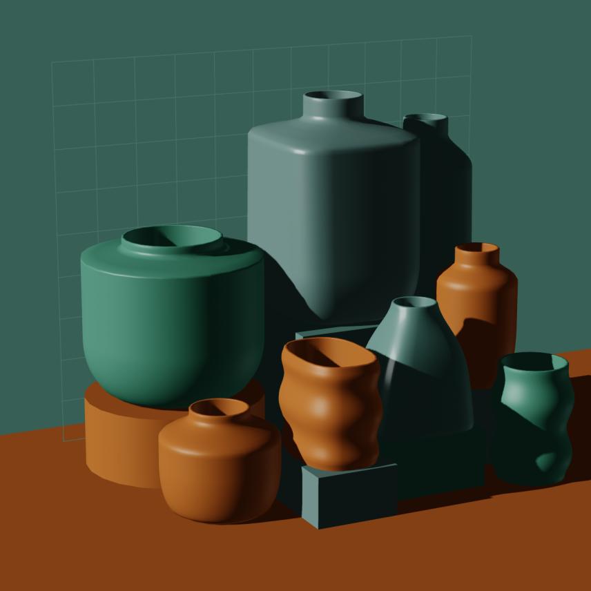 Preview of NFT token Parametric Pottery #37