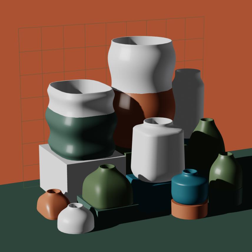 Preview of NFT token Parametric Pottery #20