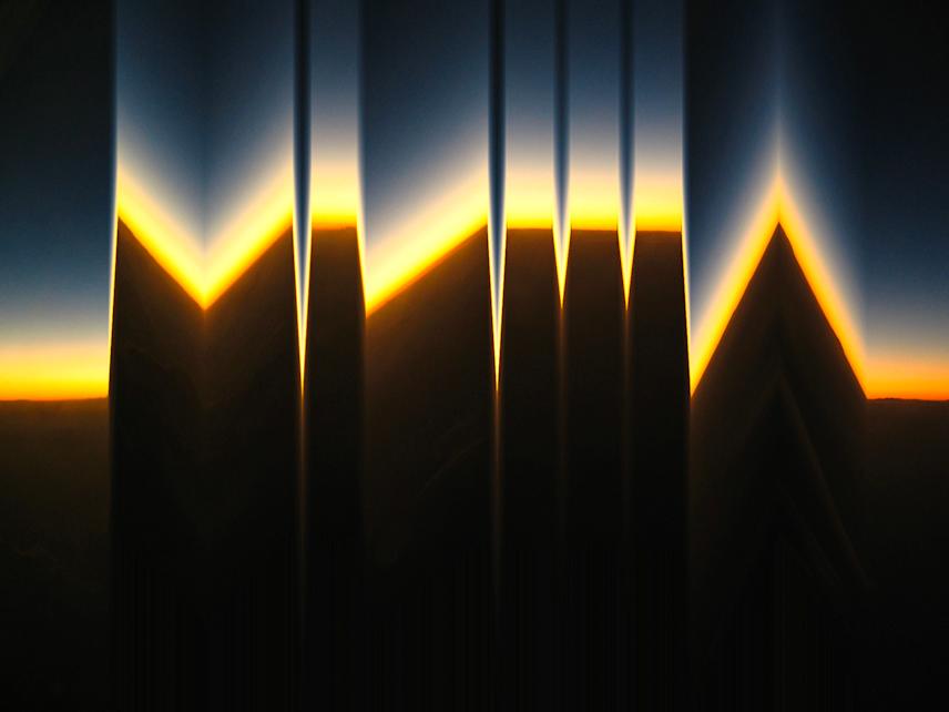 bended horizon image filter example