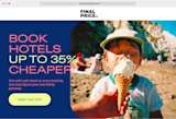 Finalprice Landing Page Header