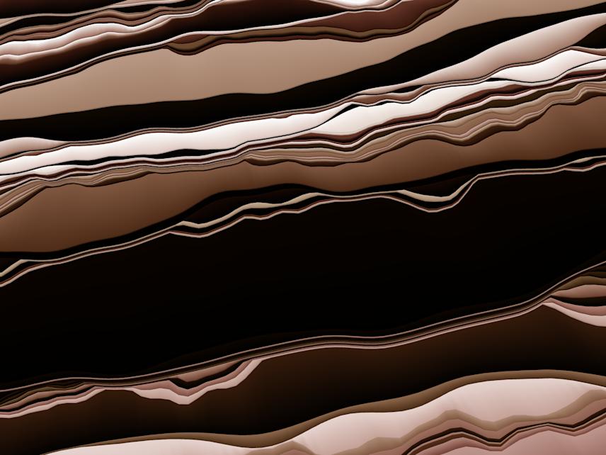 melted chocolate 3d interactive animation