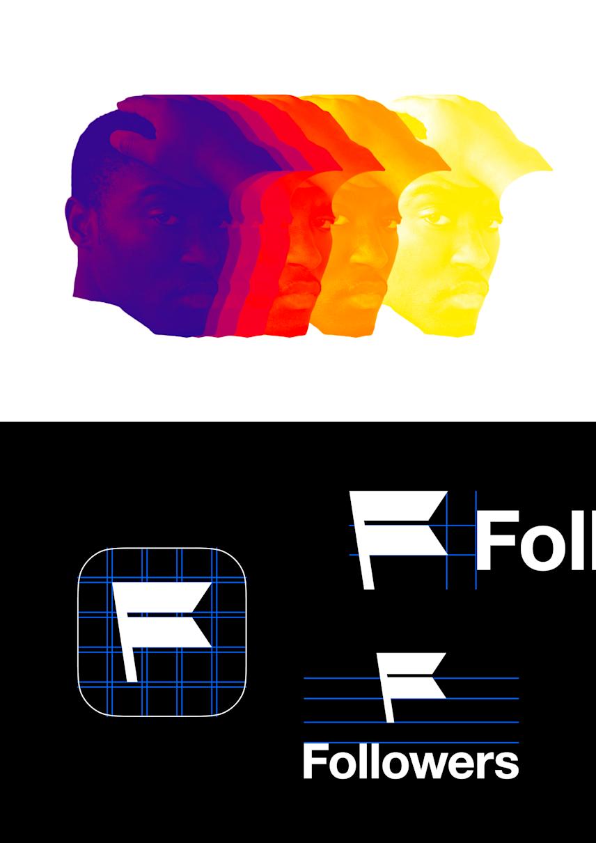 logo rules and key visual for the followers project