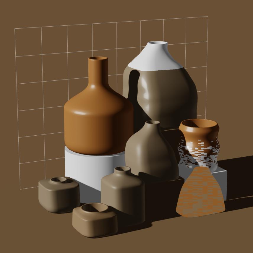 Preview of NFT token Parametric Pottery #94