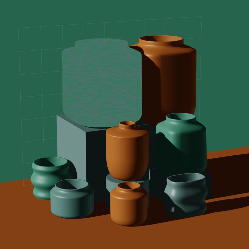 Preview of NFT token Parametric Pottery #14