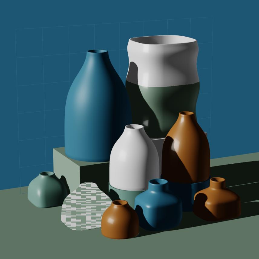 Preview of NFT token Parametric Pottery #117