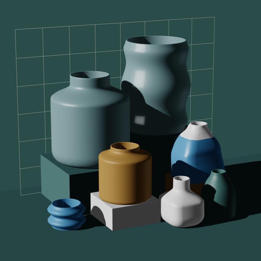 Preview of NFT token Parametric Pottery #106