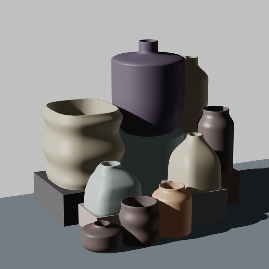 Preview of NFT token Parametric Pottery #98