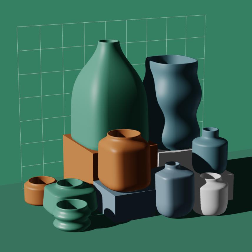Preview of NFT token Parametric Pottery #24