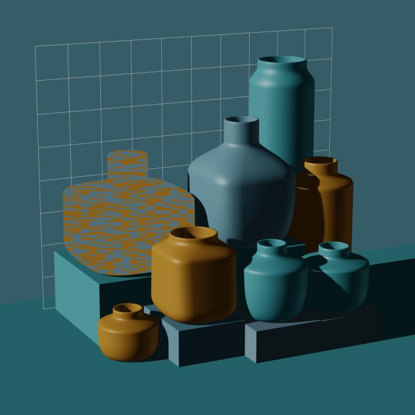 Preview of NFT token Parametric Pottery #102