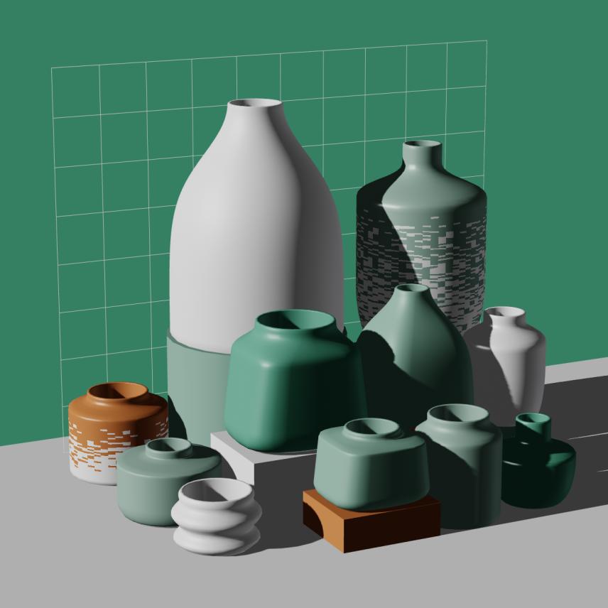 Preview of NFT token Parametric Pottery #8
