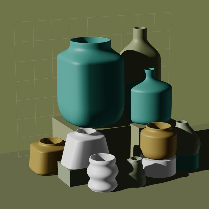 Preview of NFT token Parametric Pottery #40