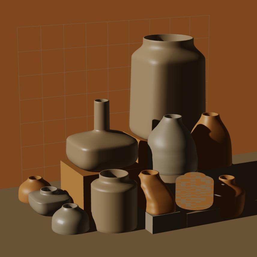 Preview of NFT token Parametric Pottery #59