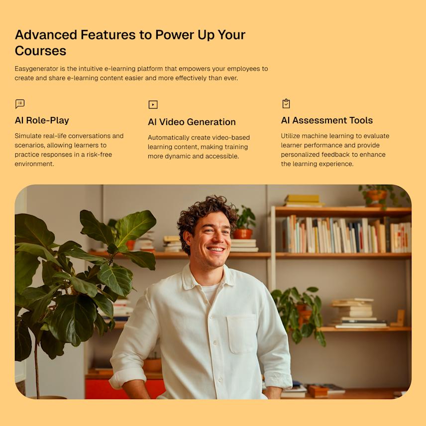 Section describing additional capabilities available through extended plans and add-on features