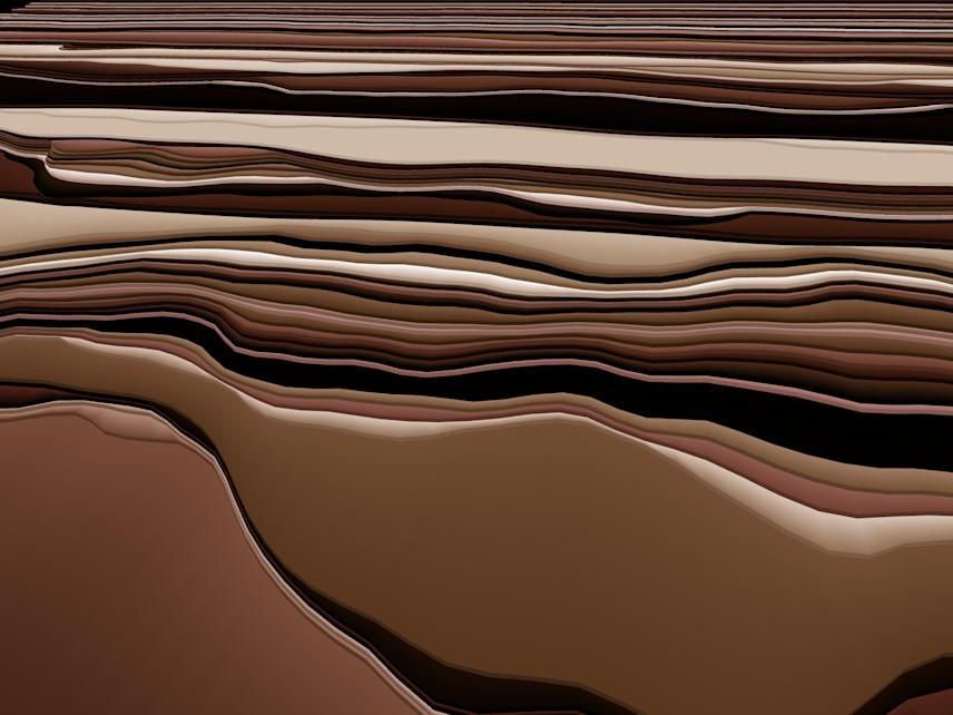 melted chocolate 3d interactive animation