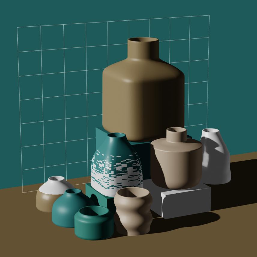 Preview of NFT token Parametric Pottery #169