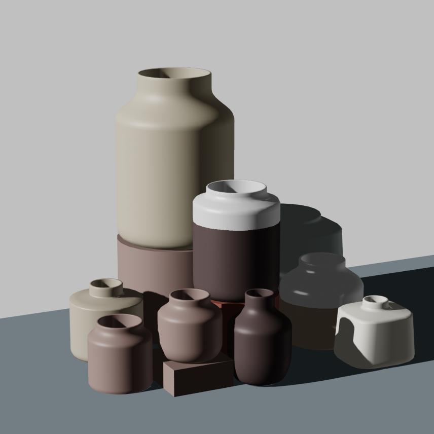 Preview of NFT token Parametric Pottery #140