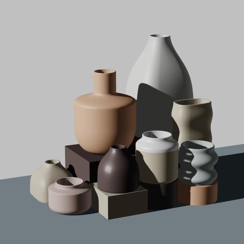 Preview of NFT token Parametric Pottery #108