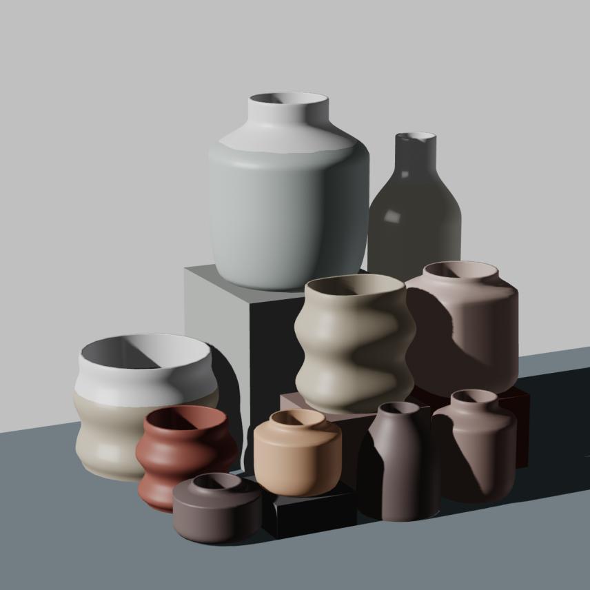 Preview of NFT token Parametric Pottery #68