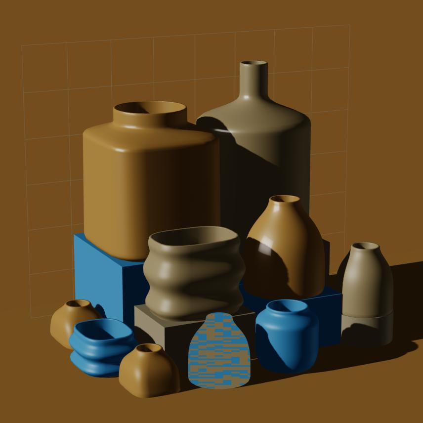 Preview of NFT token Parametric Pottery #79