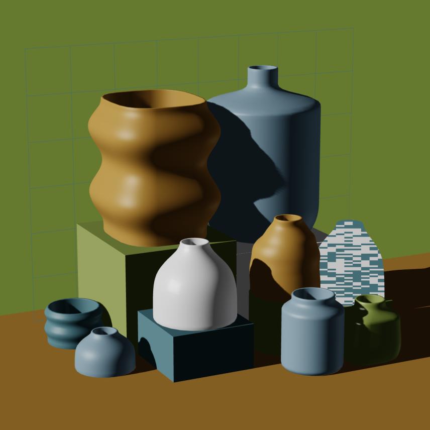 Preview of NFT token Parametric Pottery #31