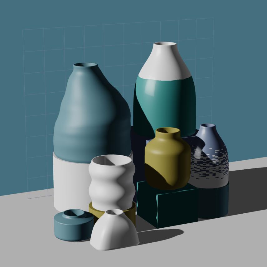 Preview of NFT token Parametric Pottery #172