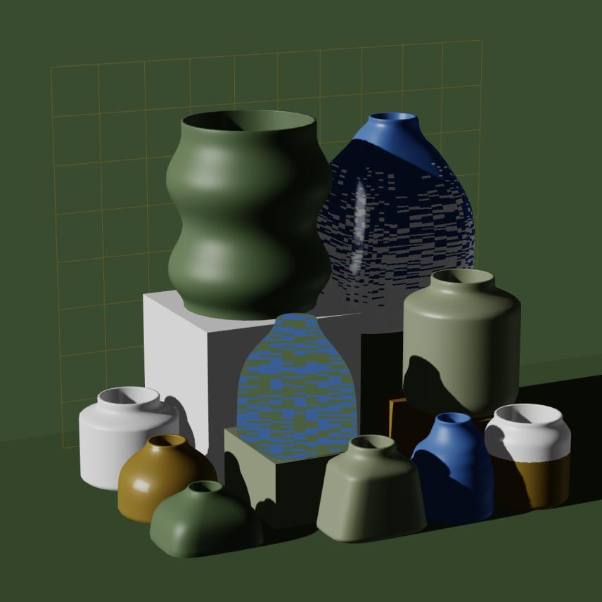 Preview of NFT token Parametric Pottery #181