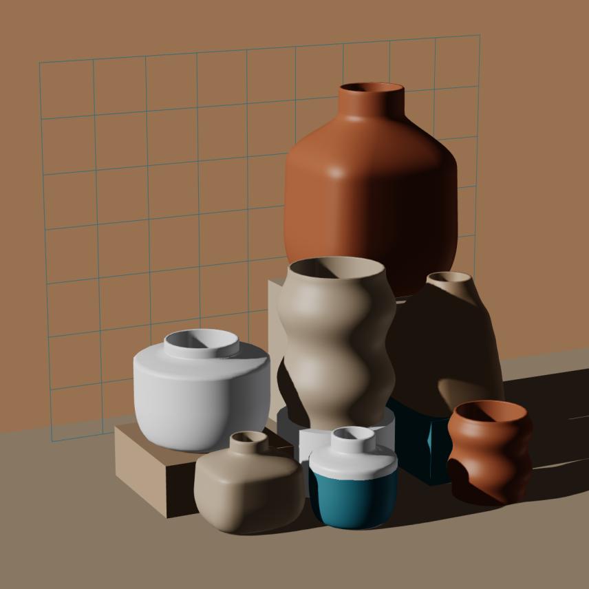 Preview of NFT token Parametric Pottery #64