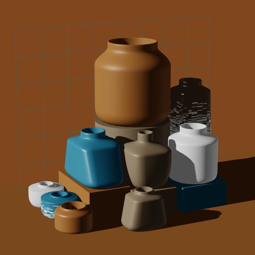 Preview of NFT token Parametric Pottery #16