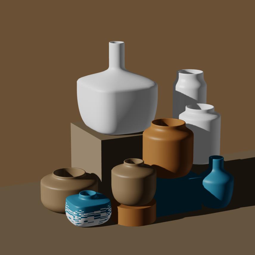 Preview of NFT token Parametric Pottery #97