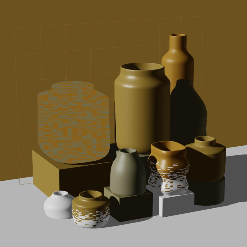 Preview of NFT token Parametric Pottery #46