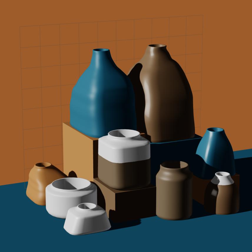 Preview of NFT token Parametric Pottery #22