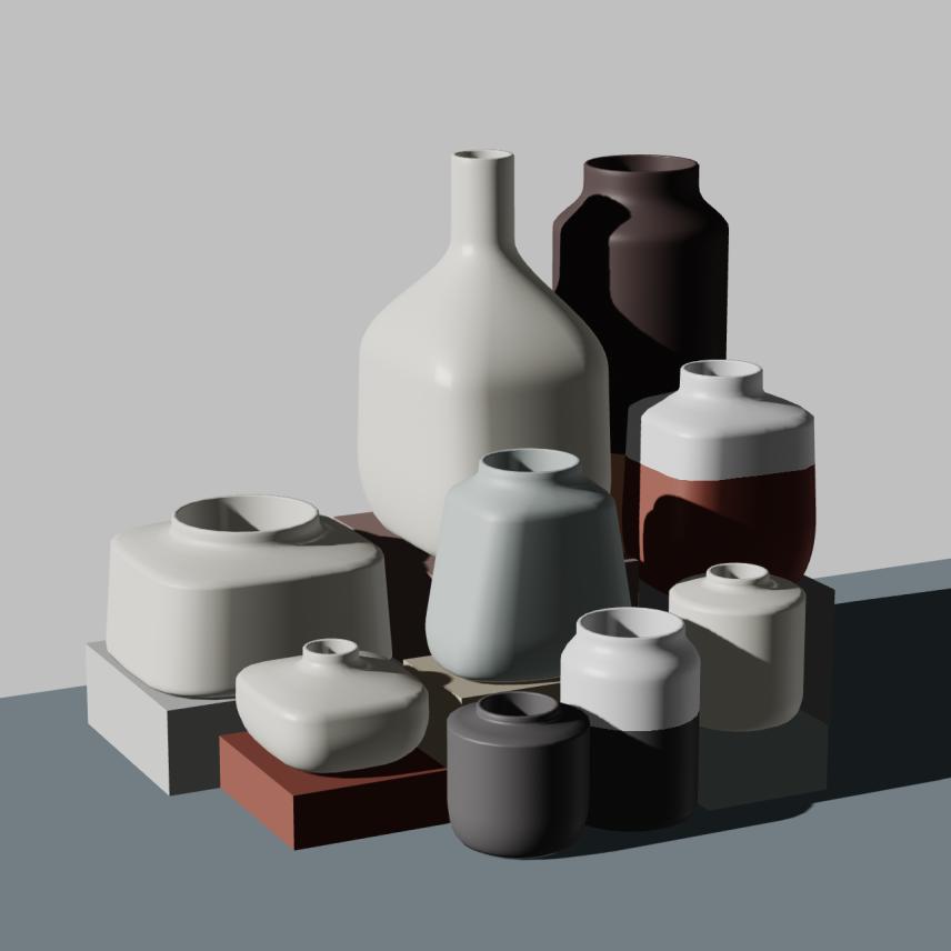 Preview of NFT token Parametric Pottery #190